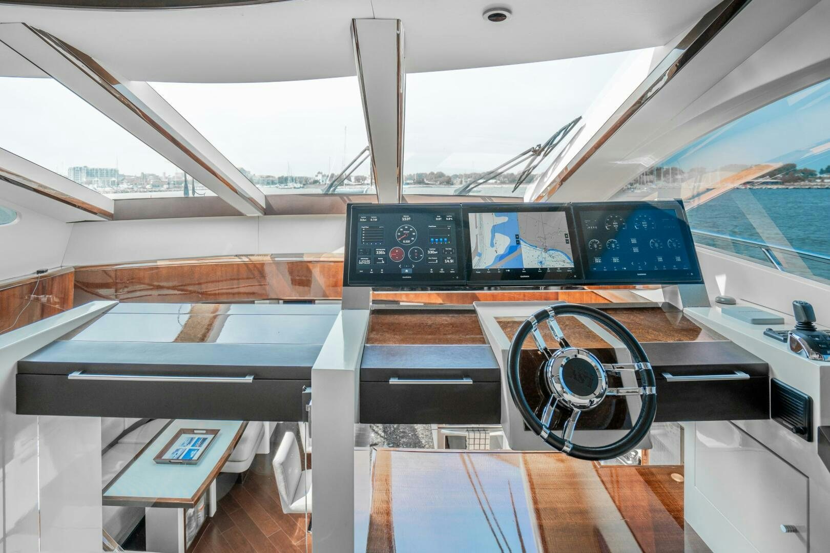 inside of a boat aboard COMMITTED Yacht for Sale