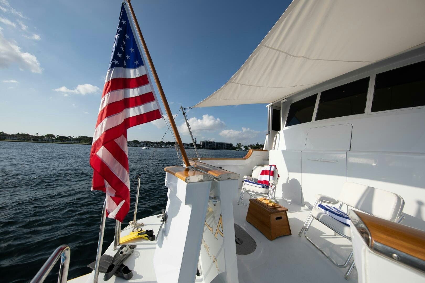a sailboat on the water aboard KOALA Yacht for Sale