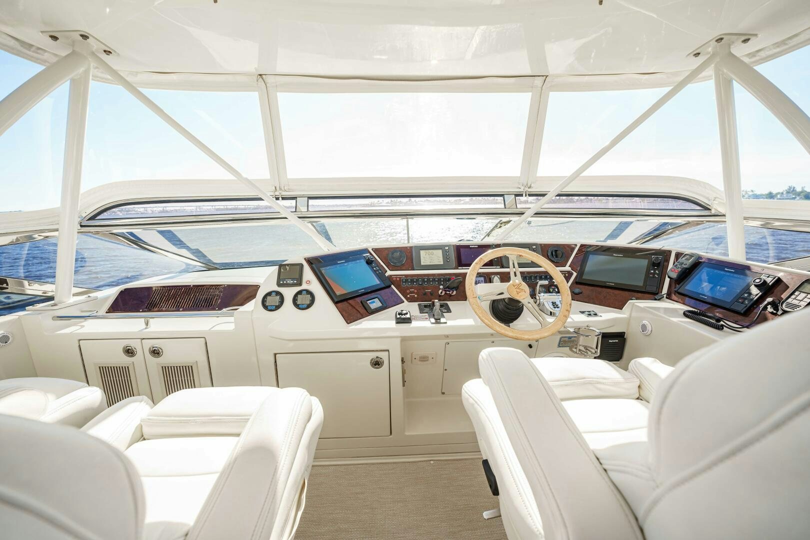 inside of a boat aboard SERENITY Yacht for Sale