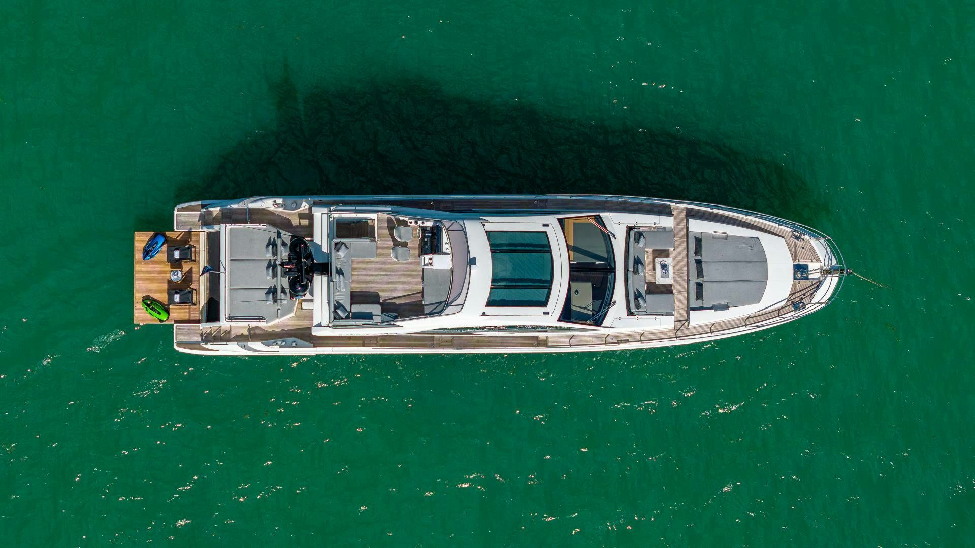 a boat on the water aboard DEVENZO Yacht for Sale