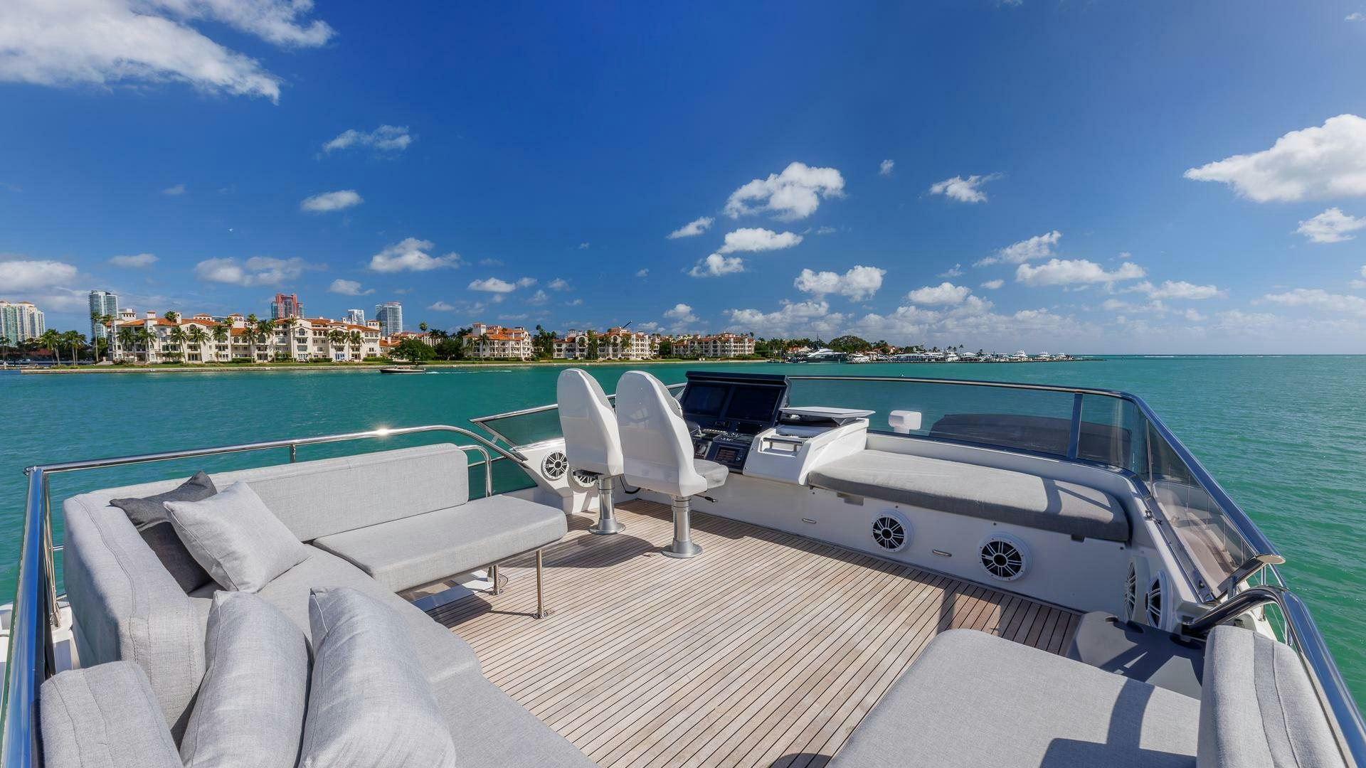 a boat on the water aboard DEVENZO Yacht for Sale