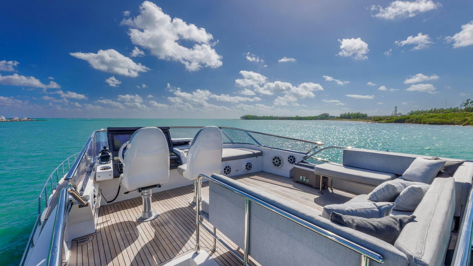 a boat on the water aboard DEVENZO Yacht for Sale