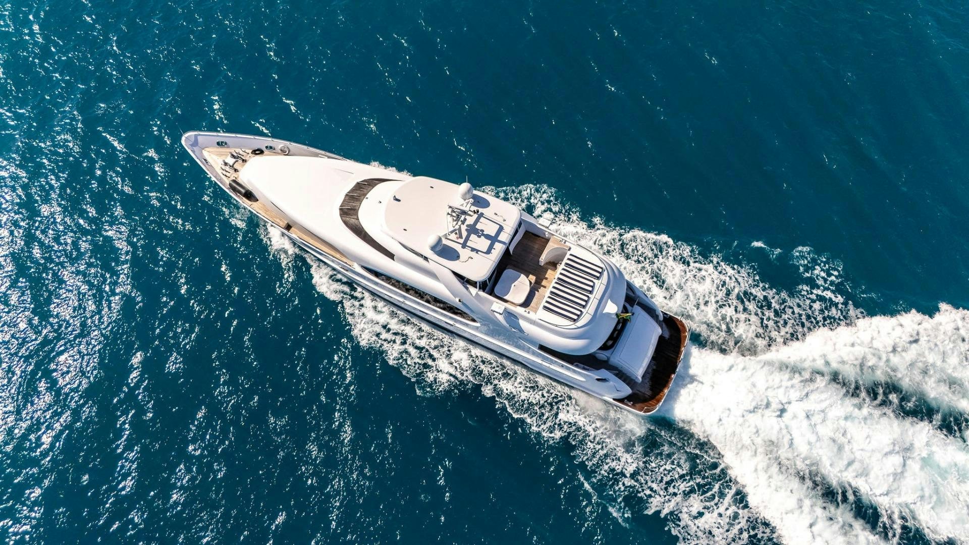 a space ship in the ocean aboard GRANDEUR Yacht for Sale