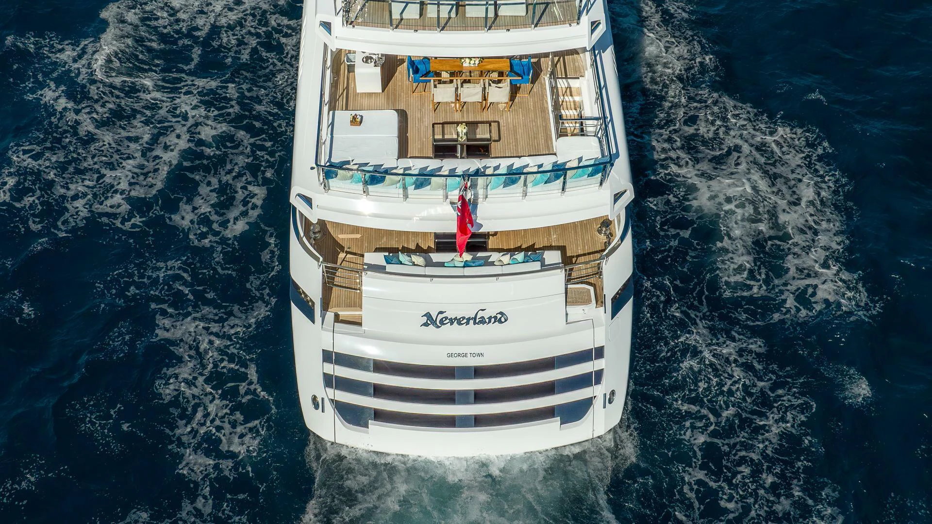 a boat in the water aboard NAMASTE Yacht for Sale