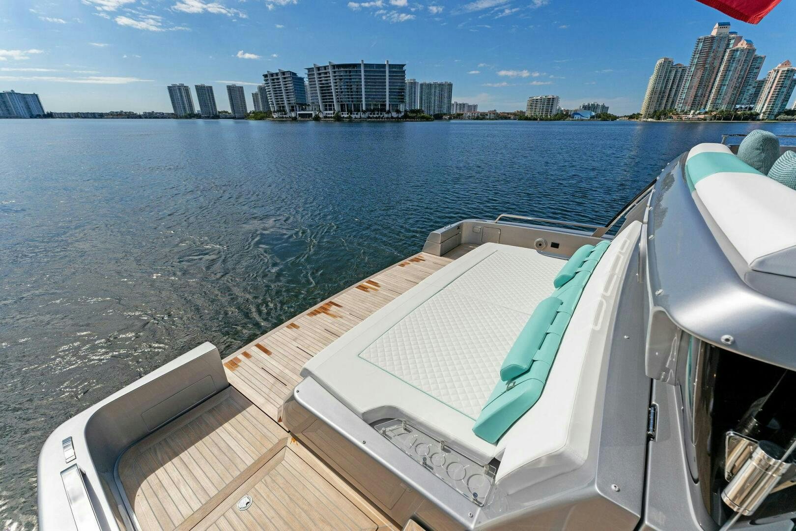 a boat on the water aboard CORSARO SUPER Yacht for Sale