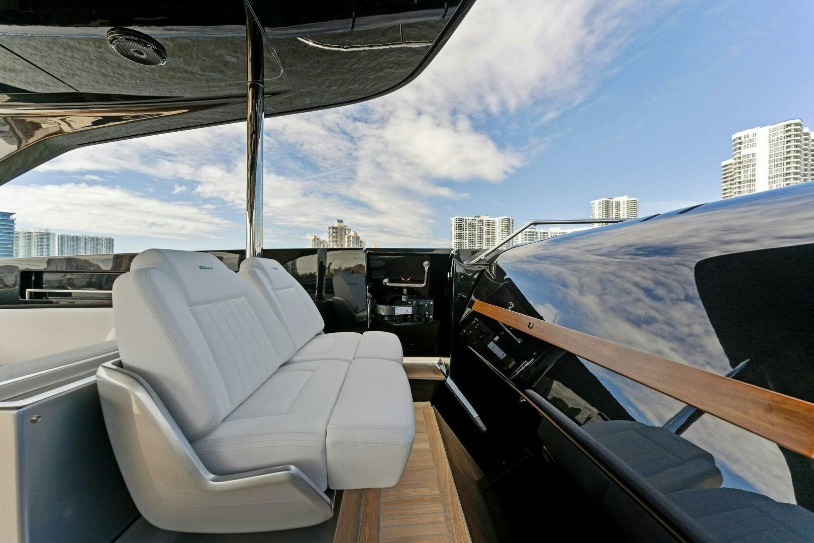 the inside of a boat aboard CORSARO SUPER Yacht for Sale