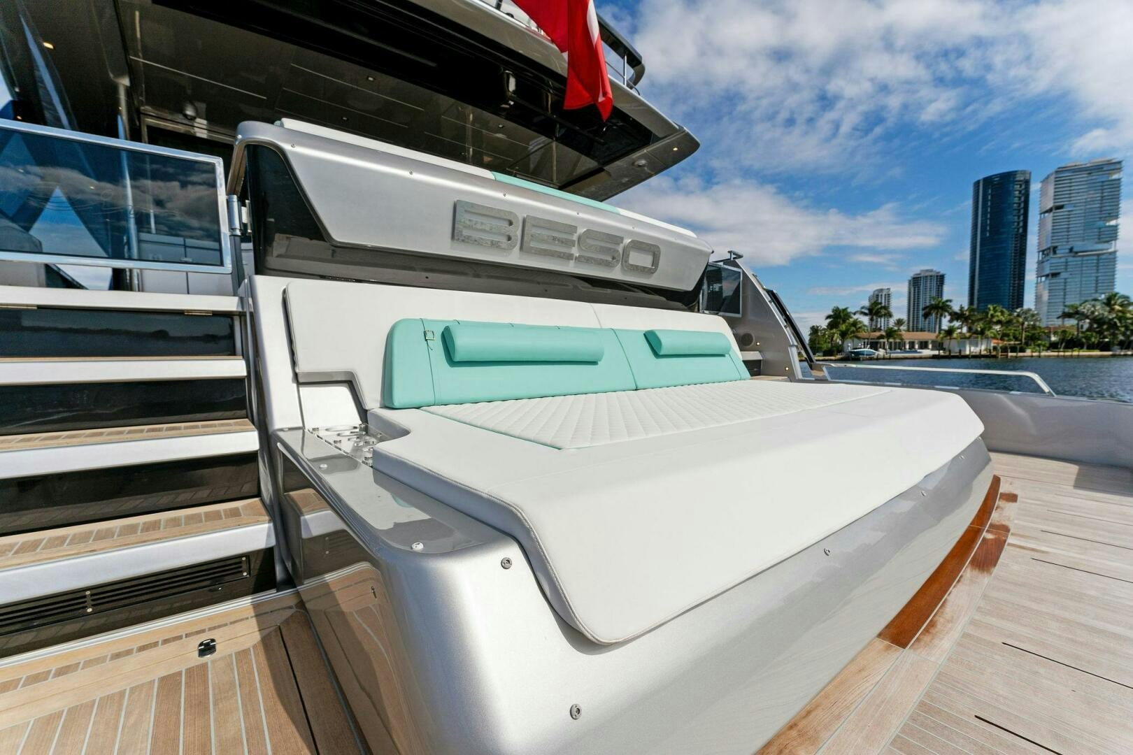 the inside of a boat aboard CORSARO SUPER Yacht for Sale