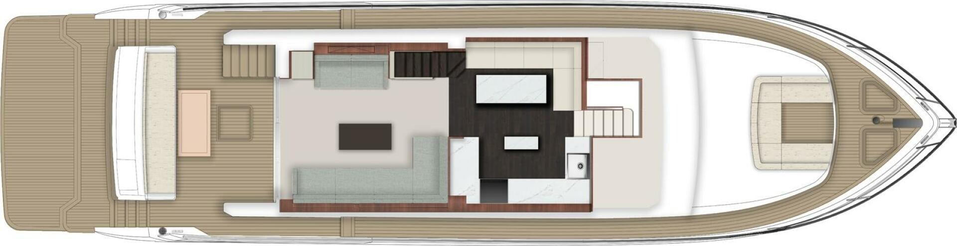 graphical user interface aboard NEW 70 JOHNSON Yacht for Sale