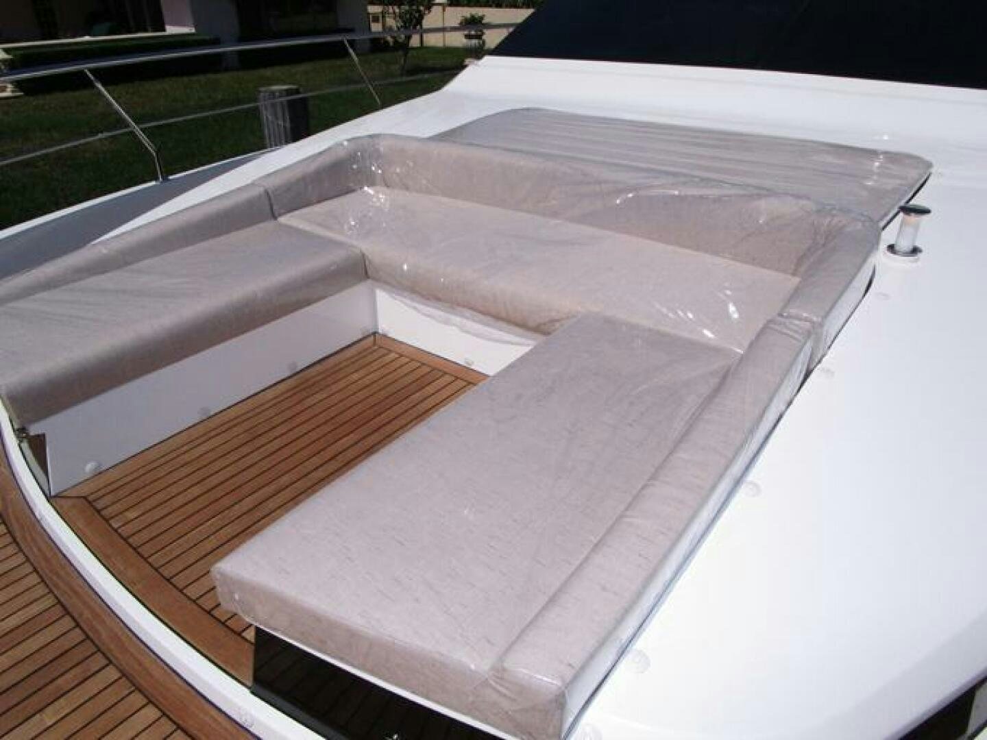 a white rectangular object on a white surface aboard NEW 70 JOHNSON Yacht for Sale
