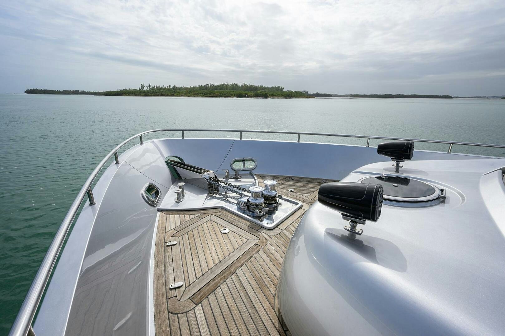 a boat on the water aboard MIURA Yacht for Sale