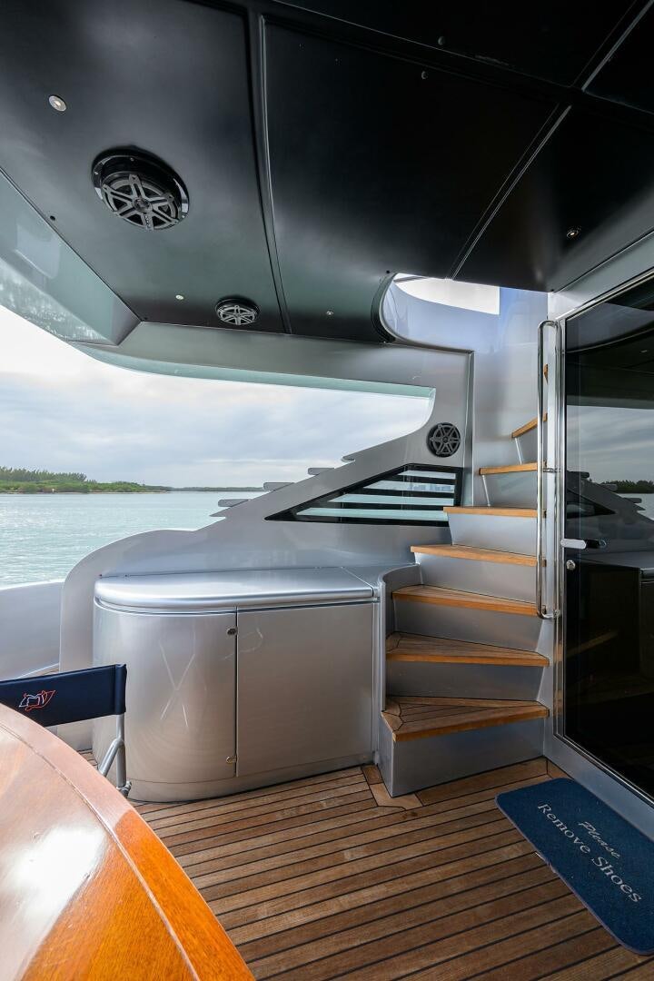 inside of a boat aboard MIURA Yacht for Sale