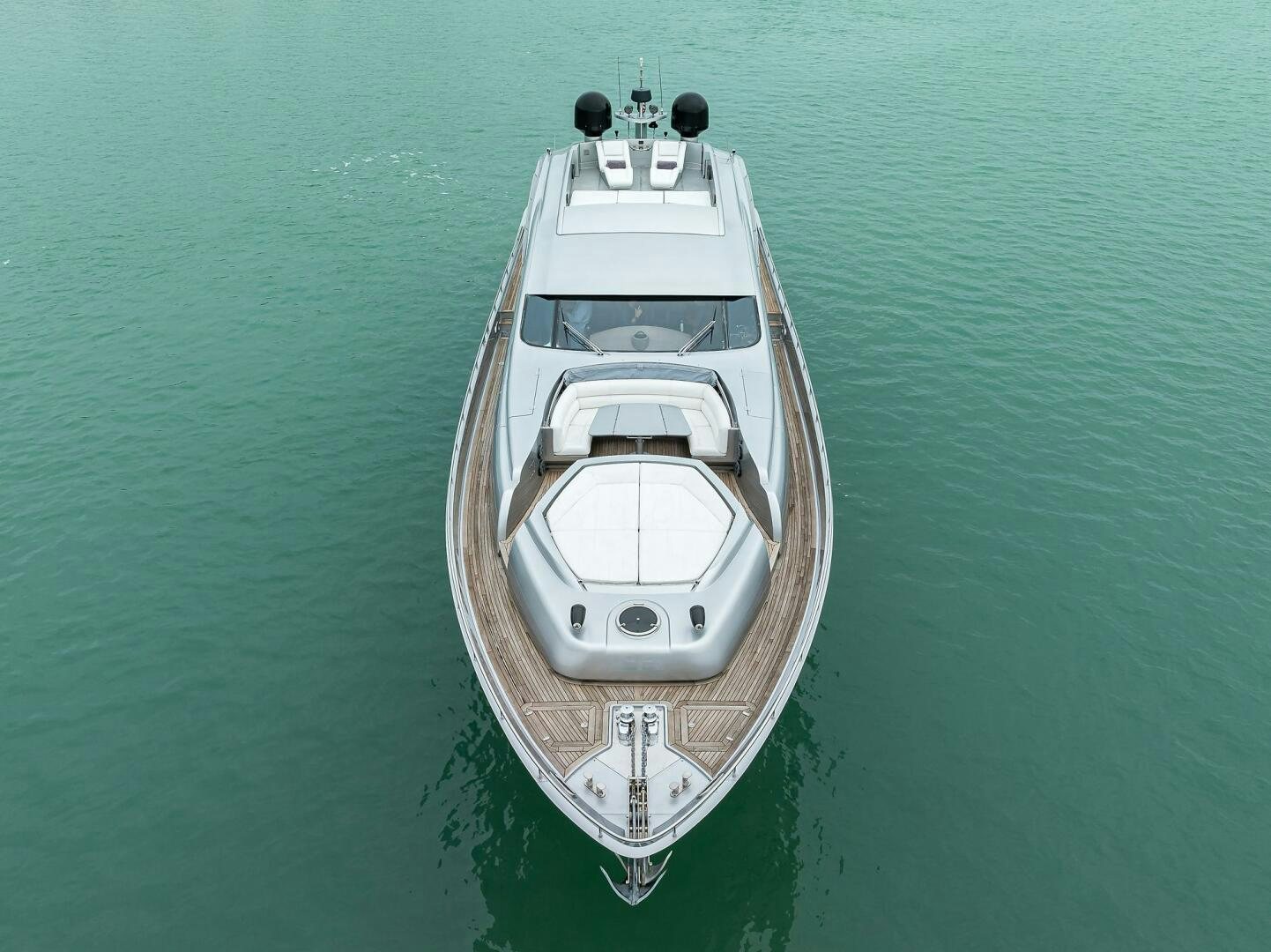 a boat on the water aboard MIURA Yacht for Sale