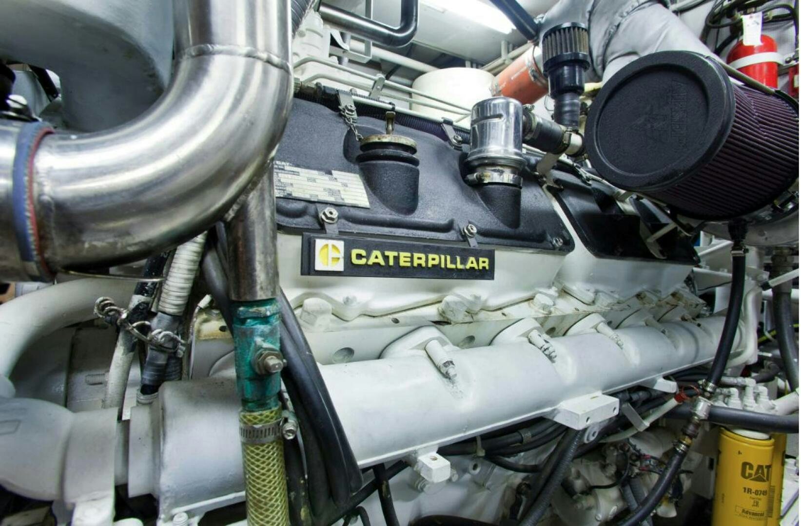 close-up of a machine aboard GOLDEN EAGLE Yacht for Sale