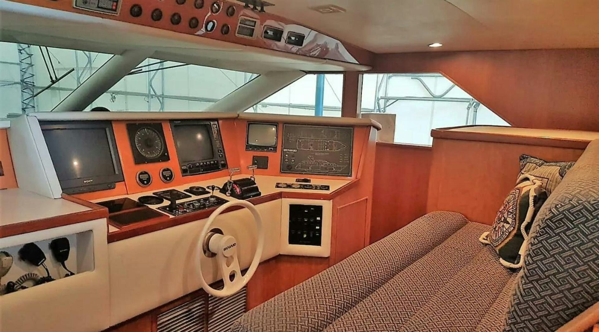 inside of a boat aboard GOLDEN EAGLE Yacht for Sale