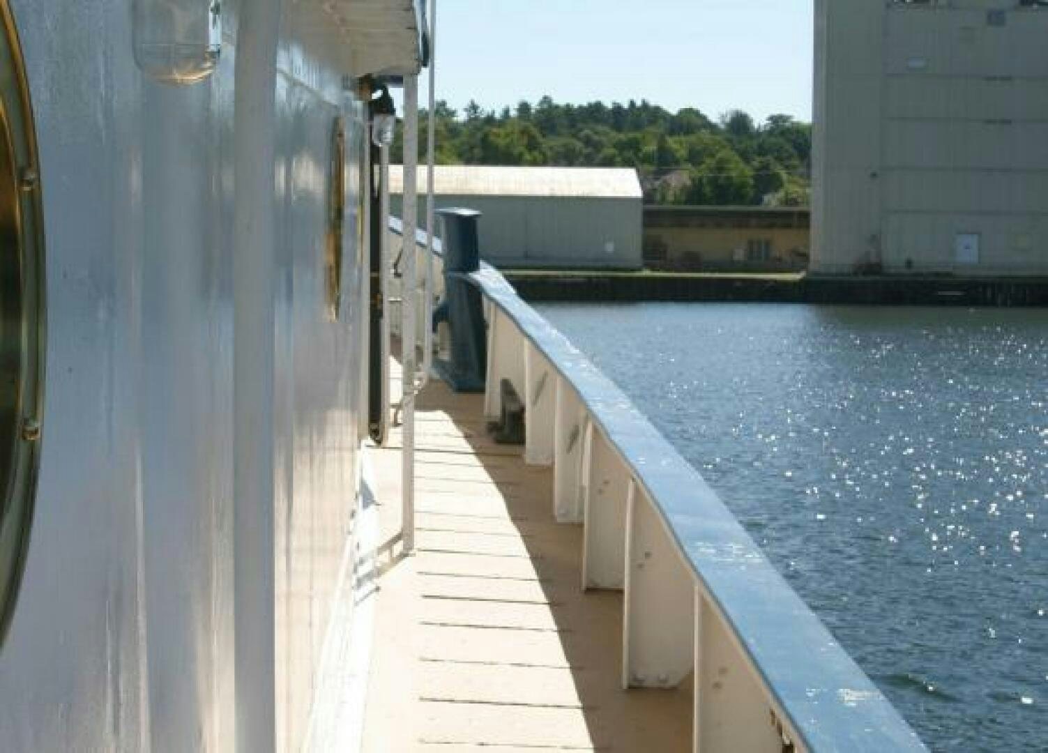 a boat on the water aboard PRESCOTONT Yacht for Sale