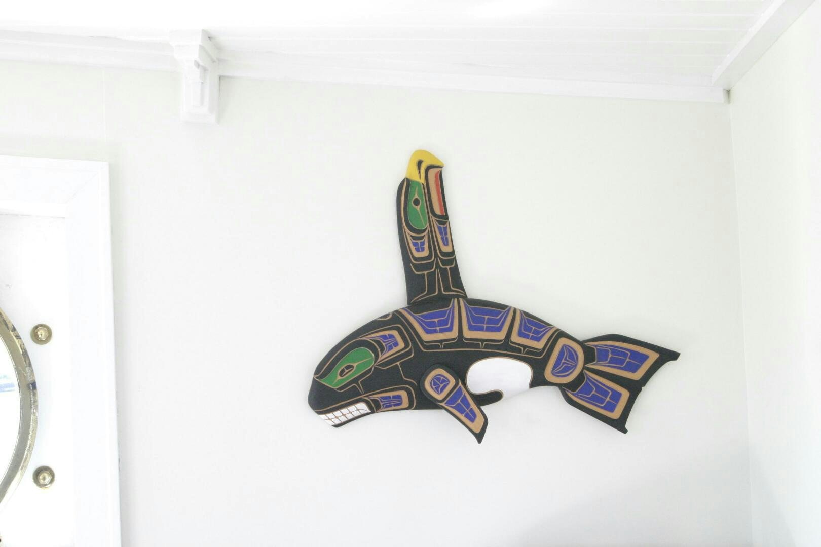 a pair of socks on a white surface aboard PRESCOTONT Yacht for Sale