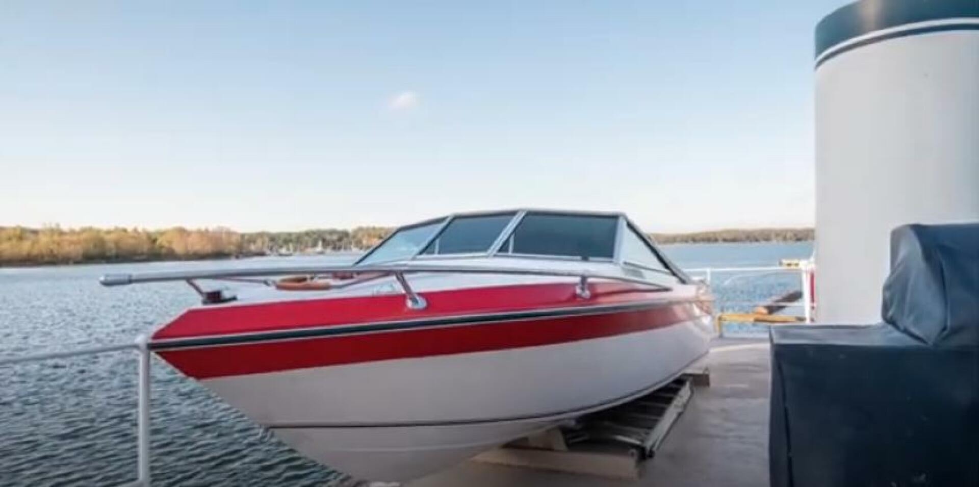 a boat on a dock aboard PRESCOTONT Yacht for Sale