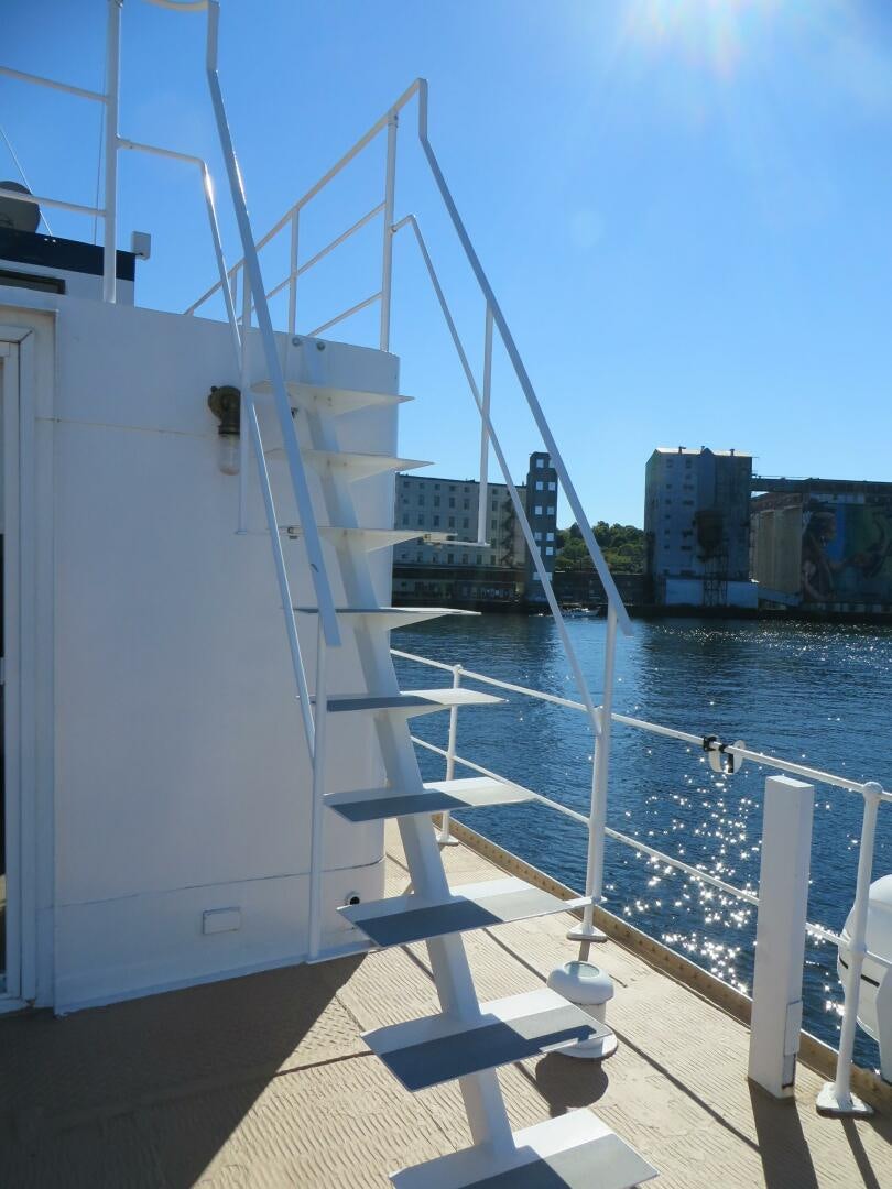 a boat on the water aboard PRESCOTONT Yacht for Sale