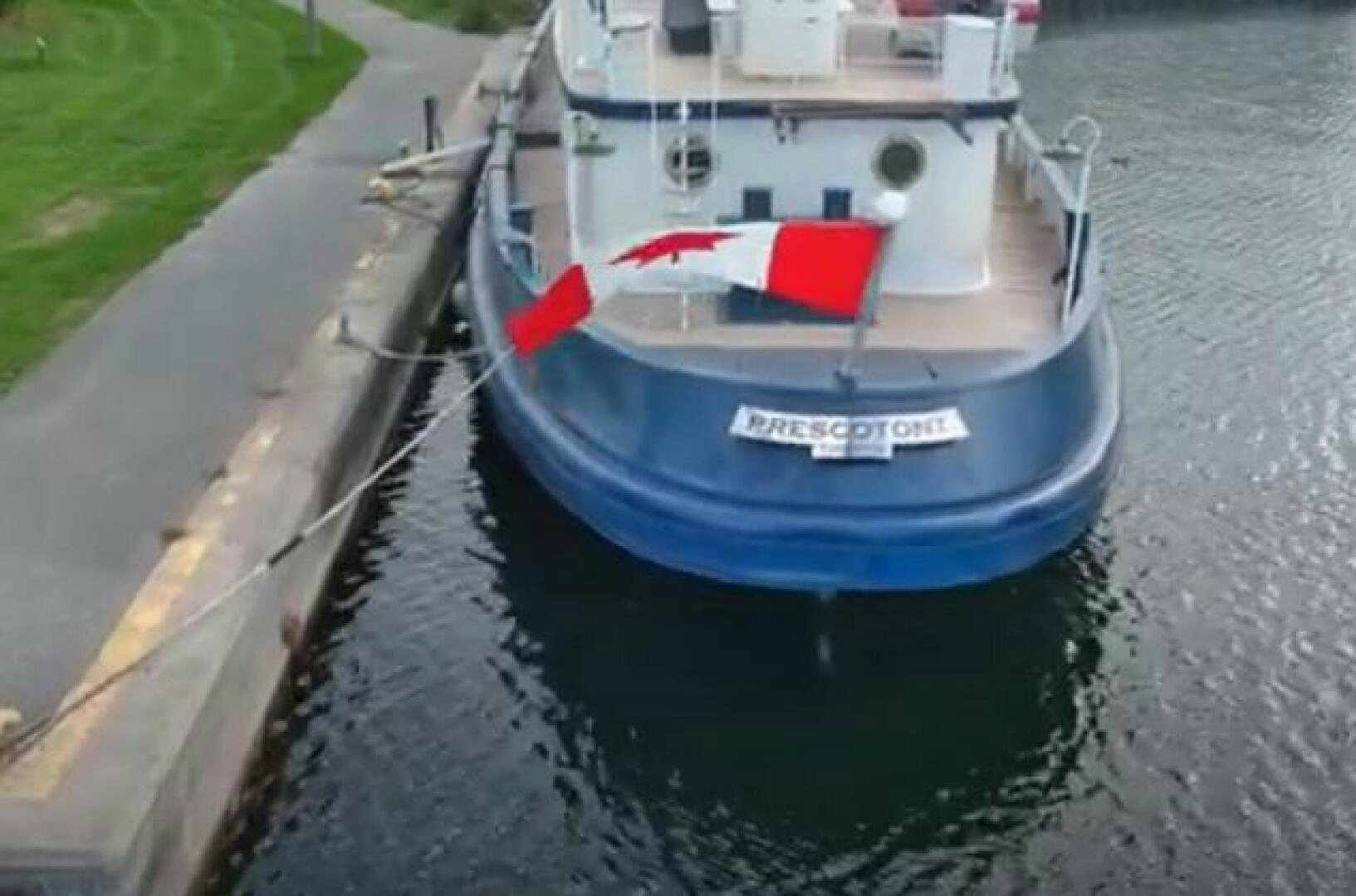 a boat on the water aboard PRESCOTONT Yacht for Sale