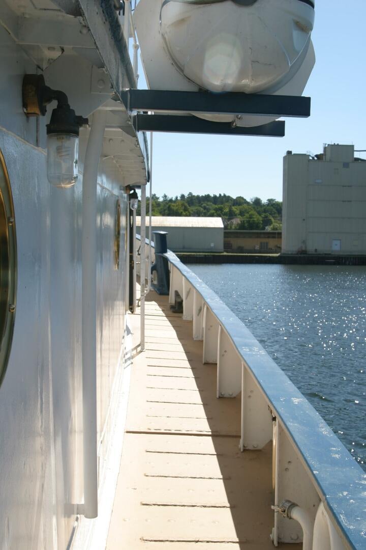 a boat on the water aboard PRESCOTONT Yacht for Sale