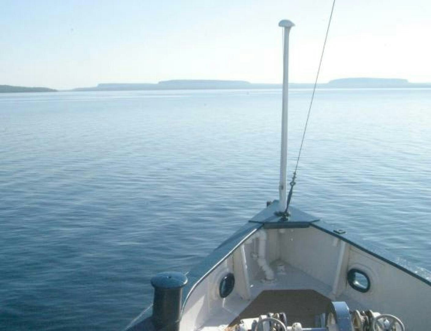 a boat on the water aboard PRESCOTONT Yacht for Sale