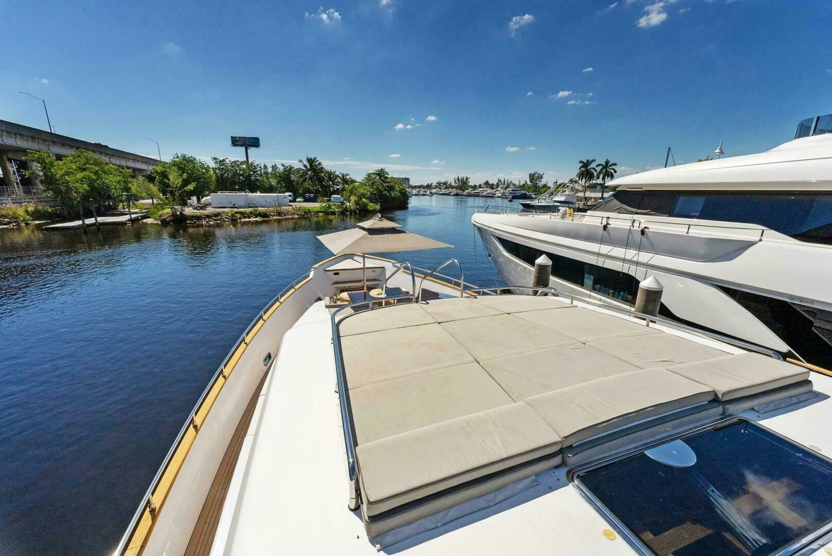 a boat on the water aboard PRINCESS LONA Yacht for Sale