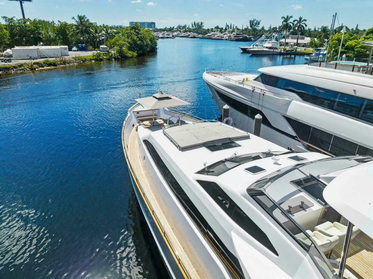 a boat on the water aboard PRINCESS LONA Yacht for Sale