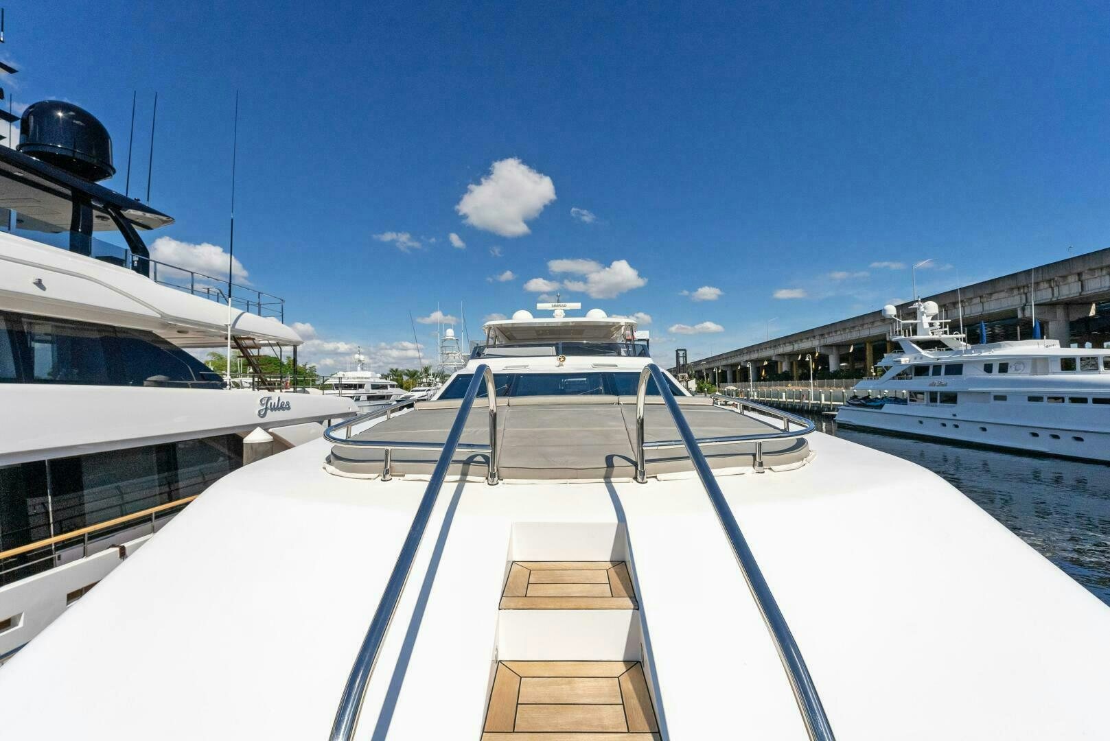 a boat on the water aboard PRINCESS LONA Yacht for Sale