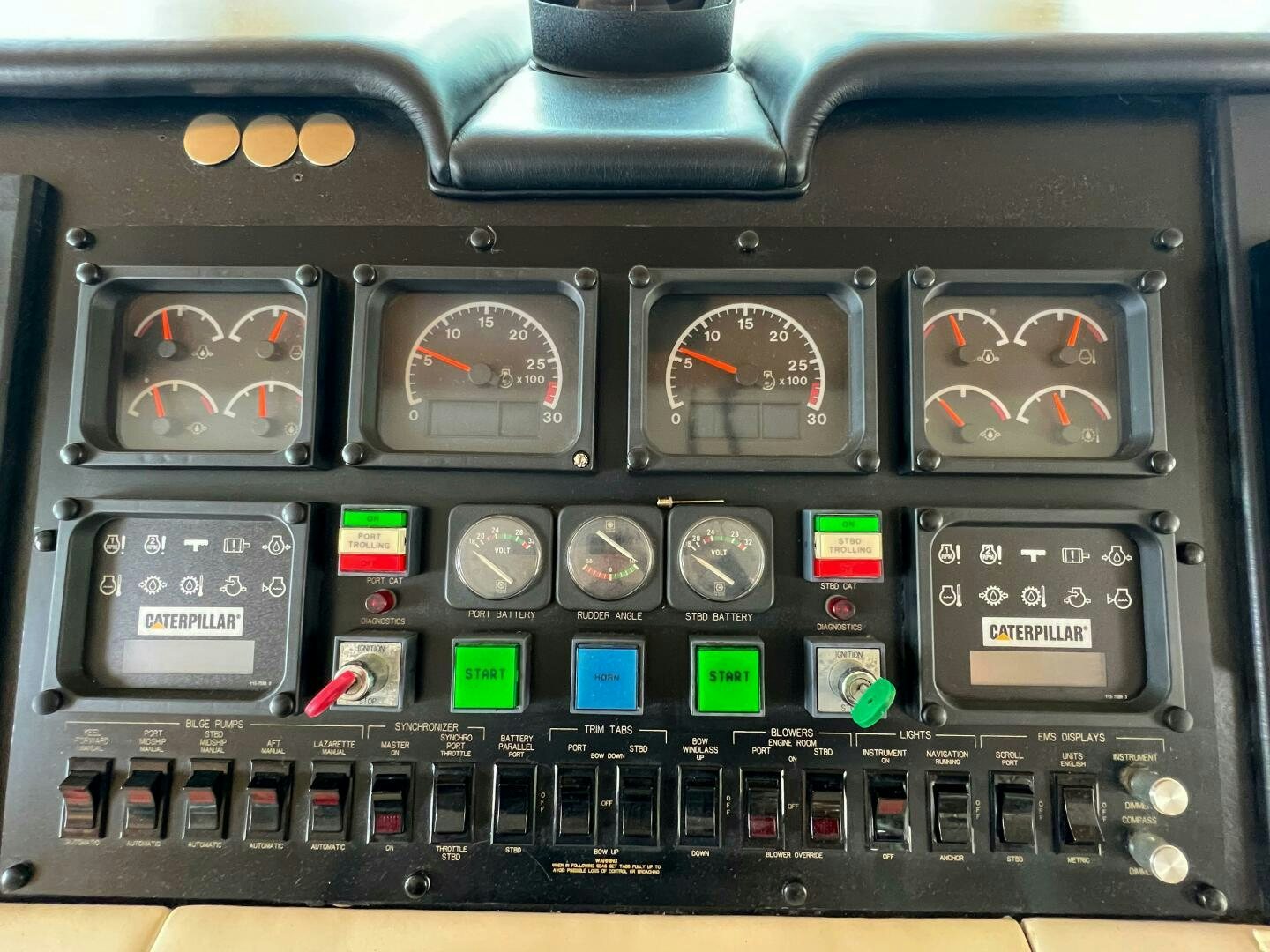 graphical user interface aboard AT EASE Yacht for Sale