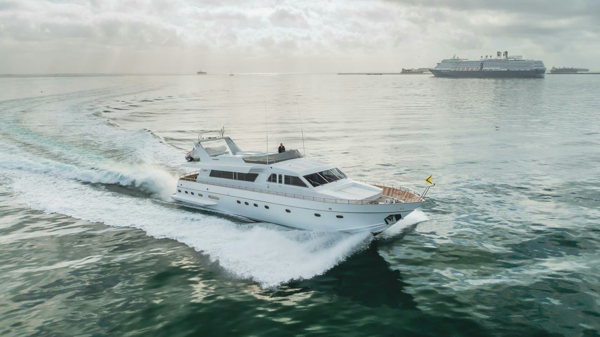 a boat on the water aboard C LADY Yacht for Sale