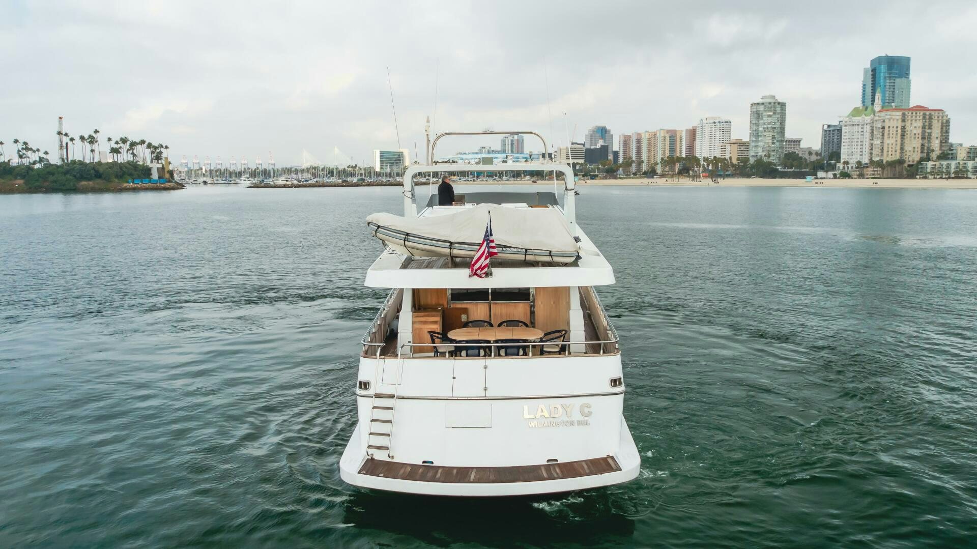 a boat on the water aboard C LADY Yacht for Sale
