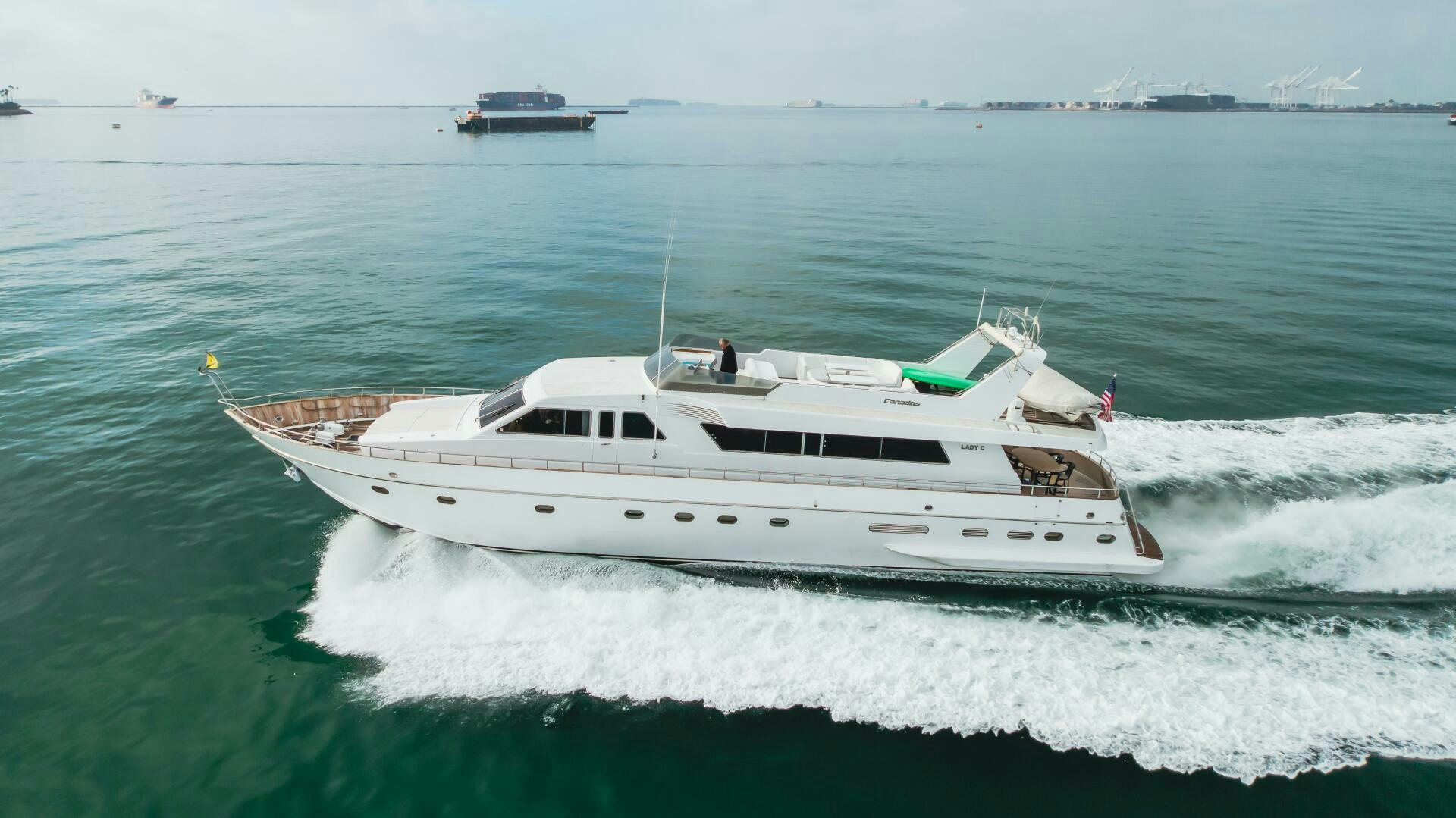 a boat on the water aboard C LADY Yacht for Sale