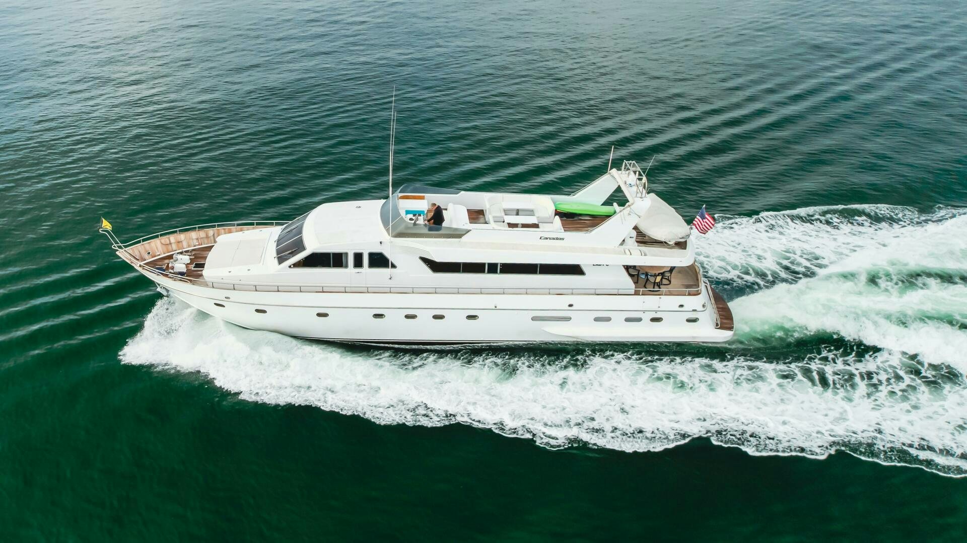 a boat in the water aboard C LADY Yacht for Sale