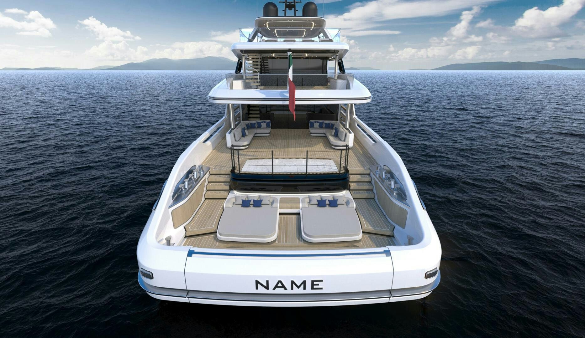 a boat on the water aboard BAGLIETTO T52 HULL 4 Yacht for Sale