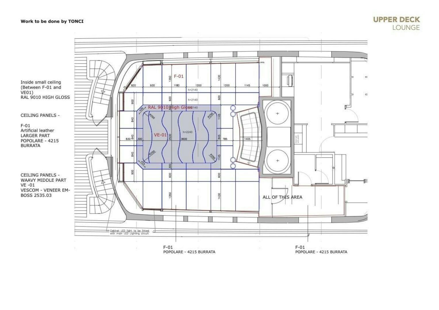 diagram, engineering drawing aboard JOY Yacht for Sale