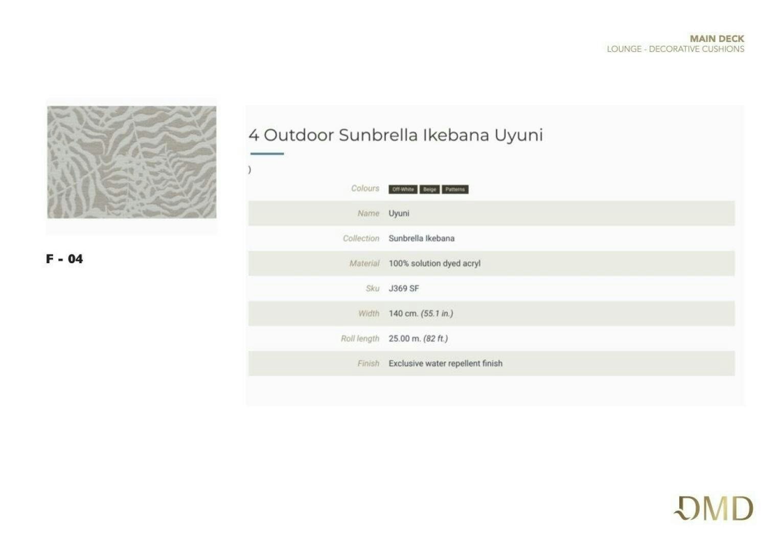 graphical user interface, table aboard JOY Yacht for Sale