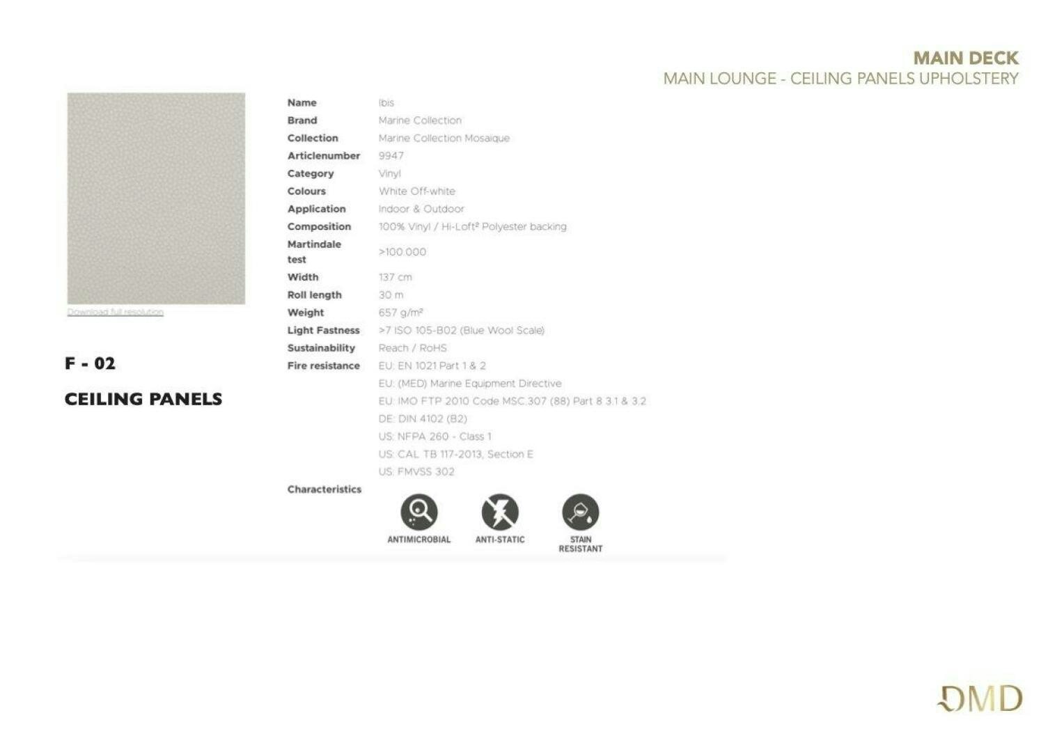 graphical user interface, application aboard JOY Yacht for Sale