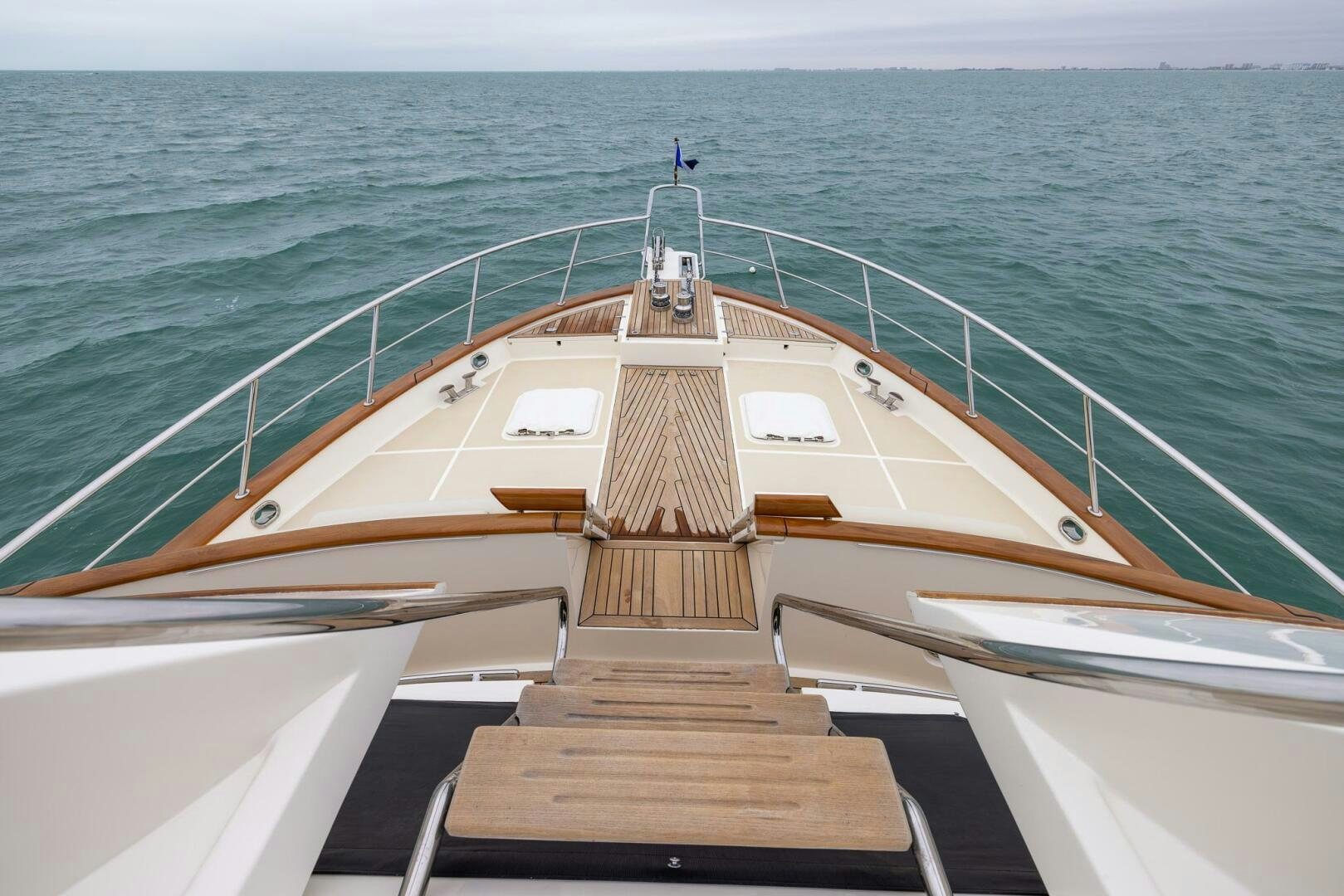 a boat on the water aboard INDIGO Yacht for Sale