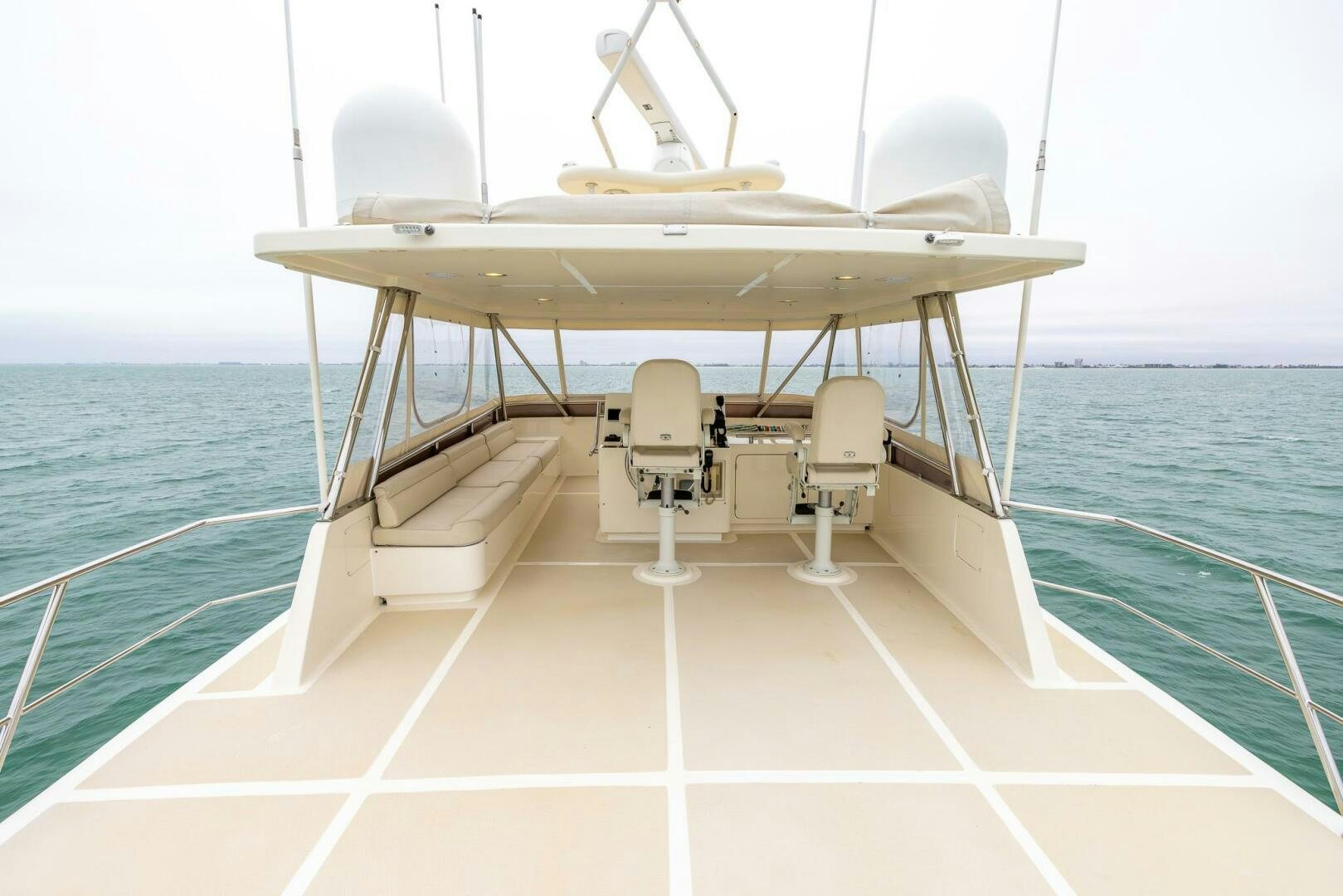 a boat on the water aboard INDIGO Yacht for Sale