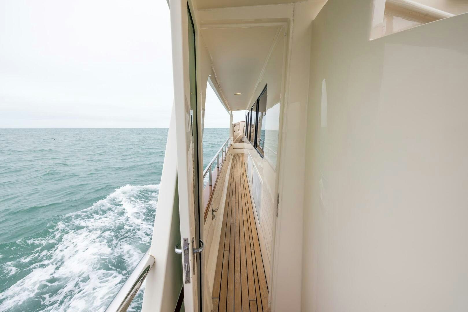 a boat on the water aboard INDIGO Yacht for Sale