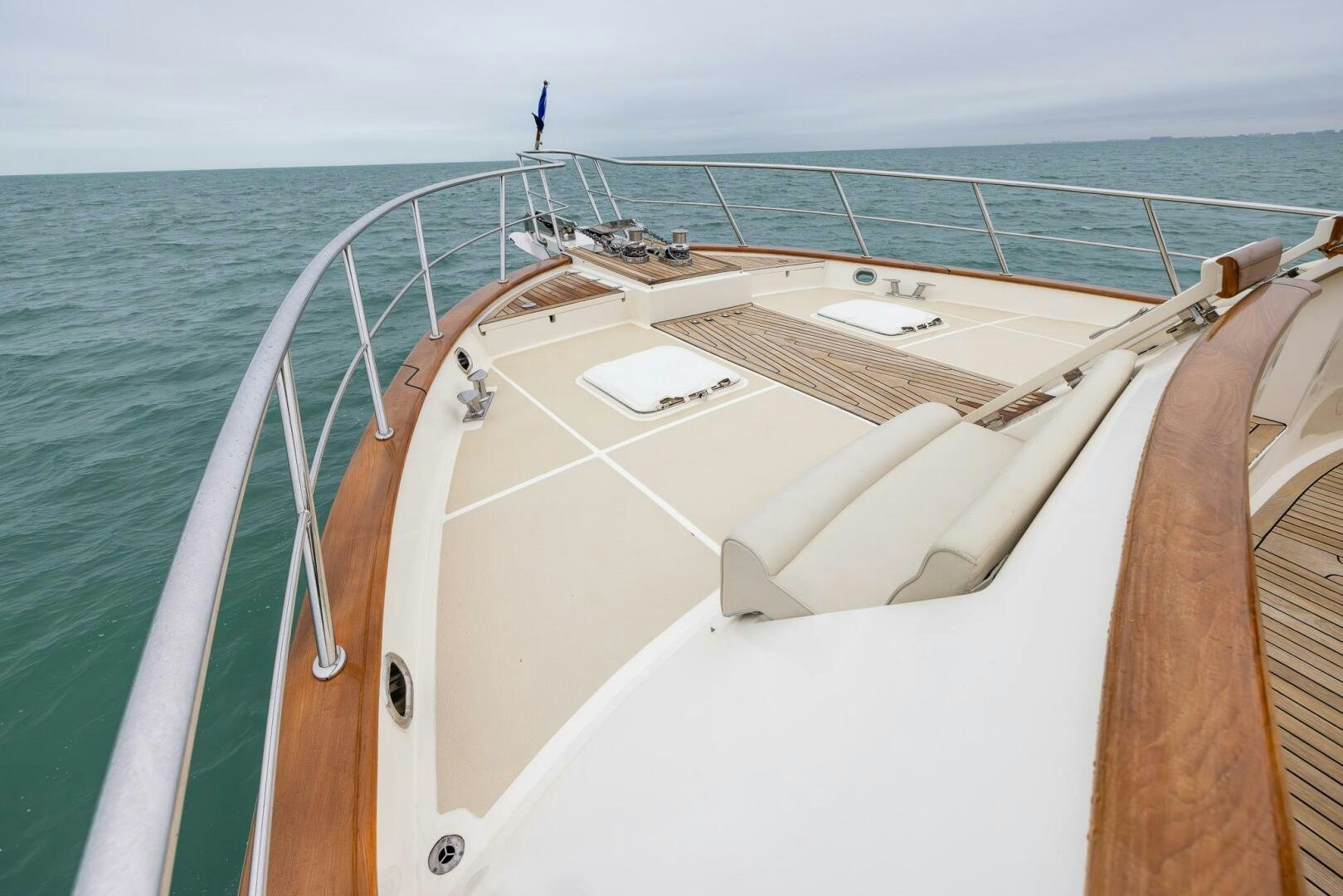 a boat on the water aboard INDIGO Yacht for Sale