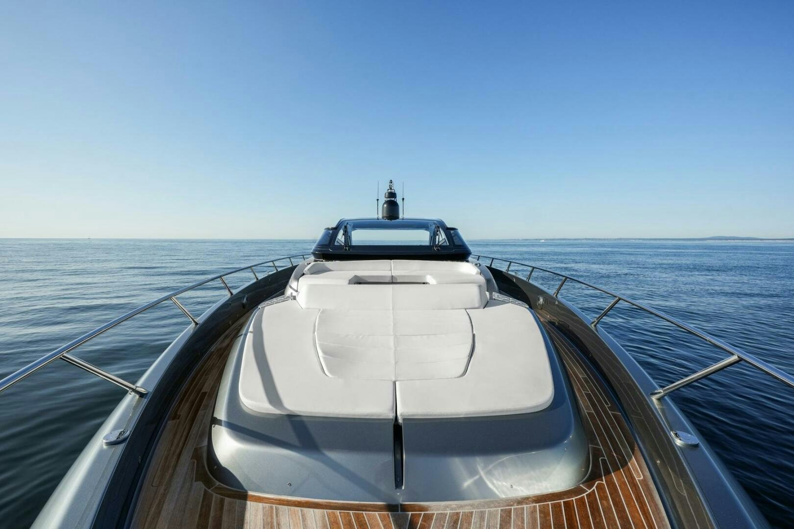 a boat on the water aboard BLUEPRINT Yacht for Sale