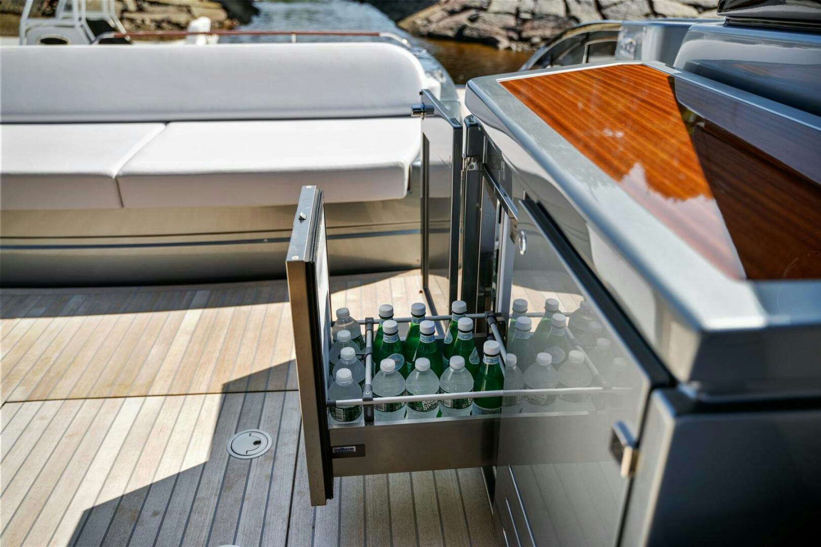 a close-up of a machine aboard BLUEPRINT Yacht for Sale
