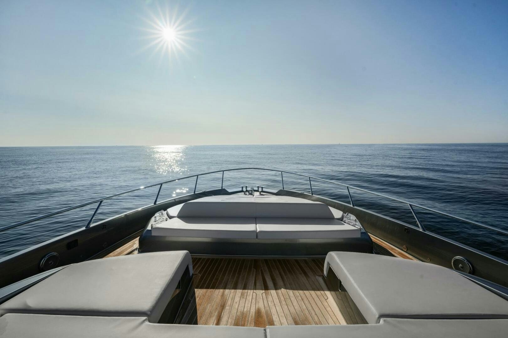 a boat on the water aboard BLUEPRINT Yacht for Sale