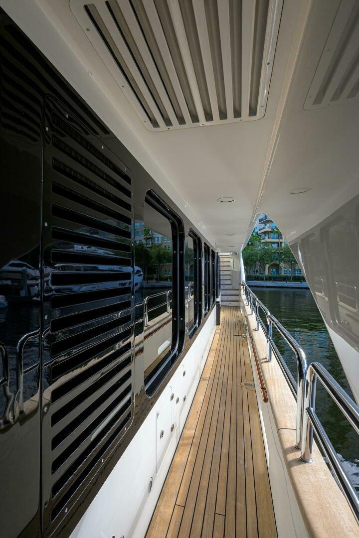 a boat on the water aboard ARTHUR’S WAY Yacht for Sale
