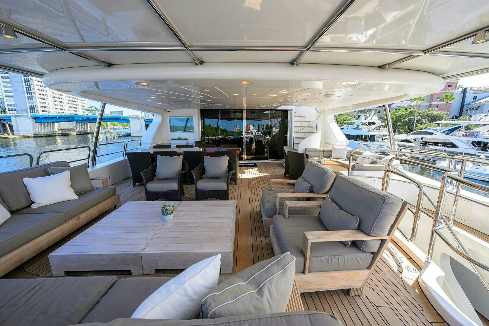 inside of a boat aboard ARTHUR’S WAY Yacht for Sale