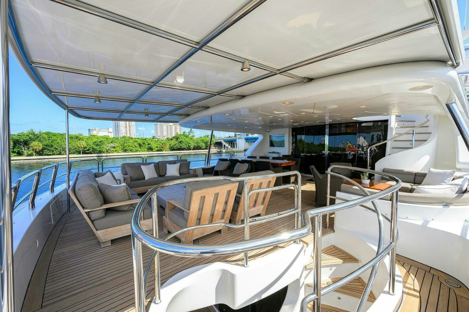 inside of a boat aboard ARTHUR’S WAY Yacht for Sale