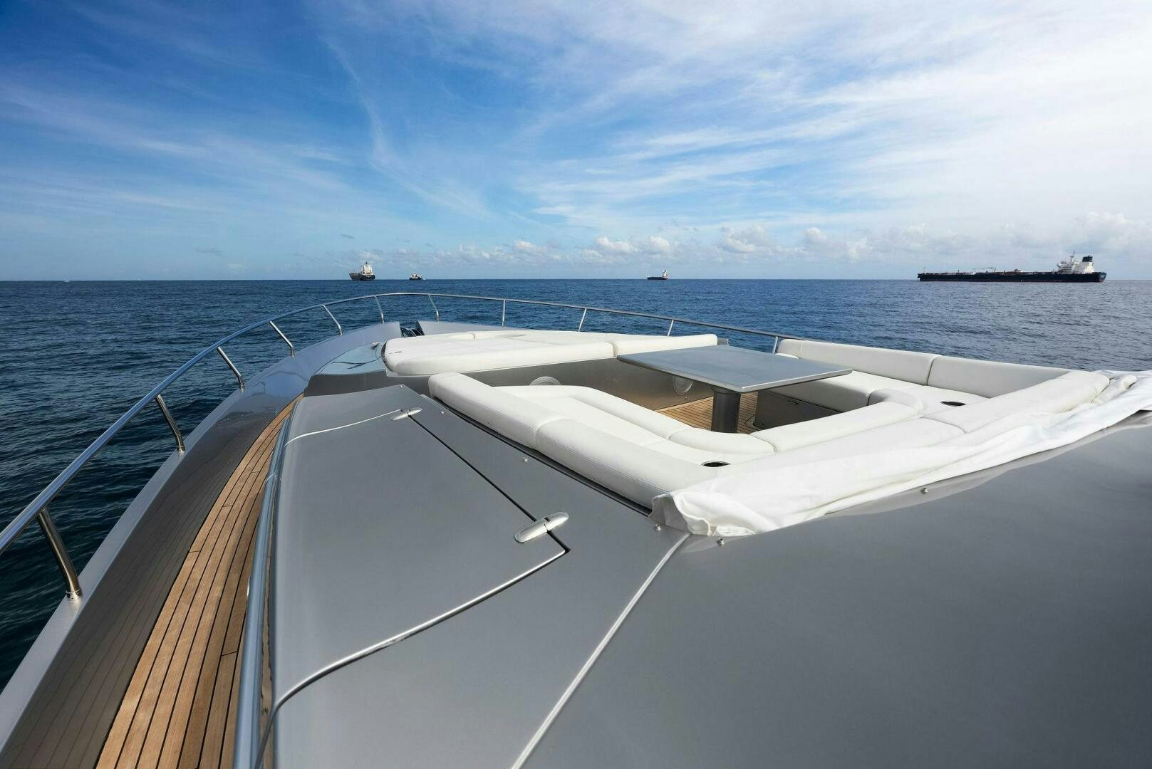 a boat on the water aboard PHOENIX RISING Yacht for Sale