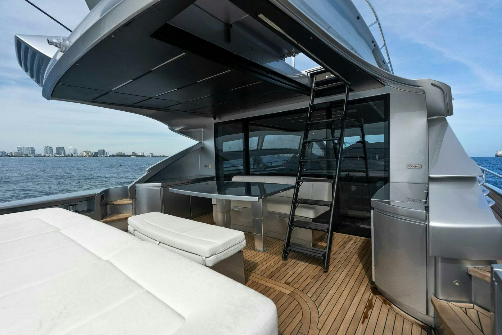 a boat on the water aboard PHOENIX RISING Yacht for Sale