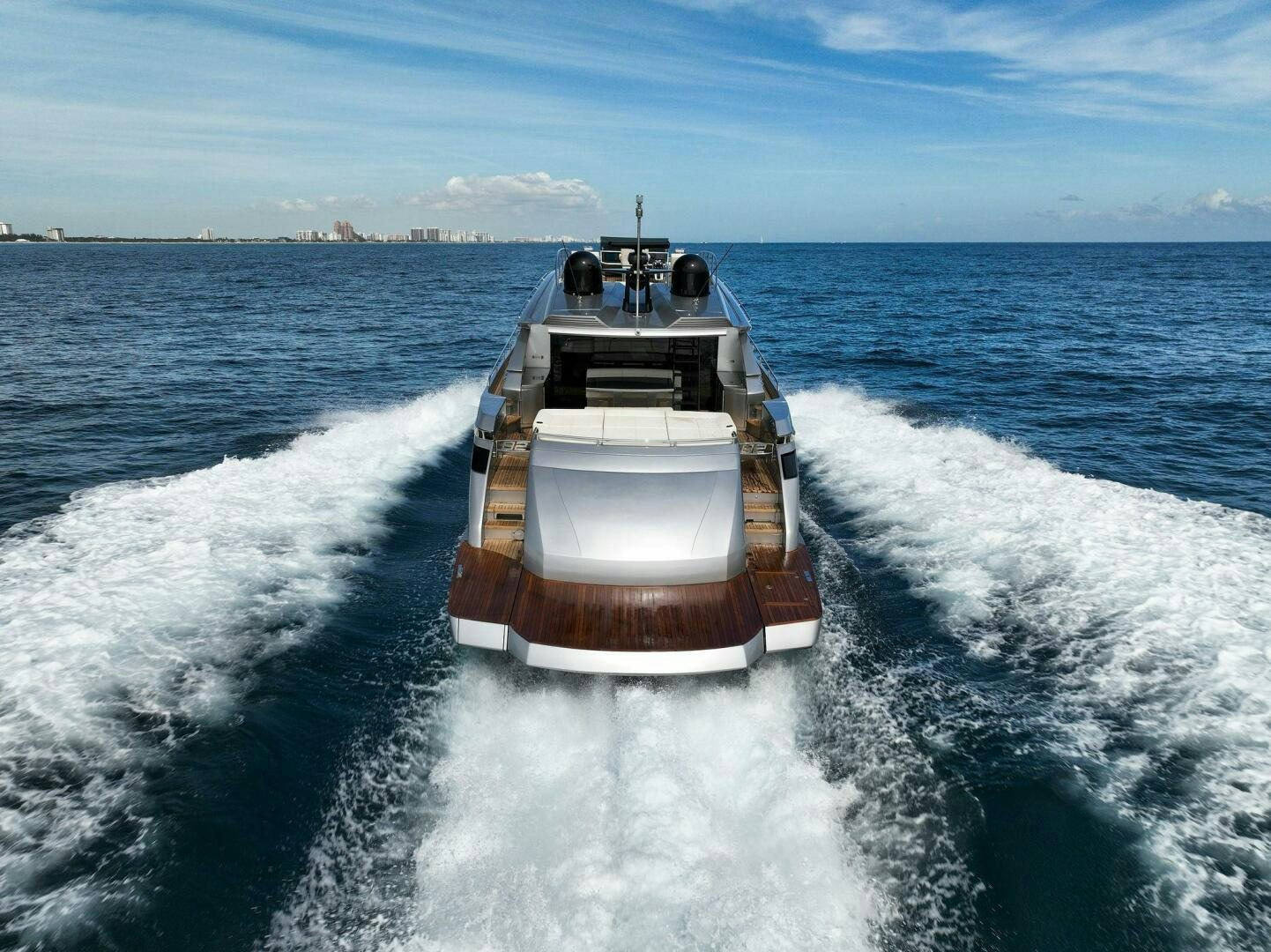 a boat on the water aboard PHOENIX RISING Yacht for Sale